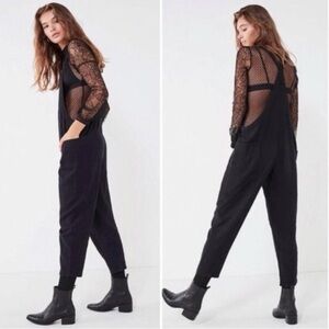 Urban Outfitters BDG linen slouchy overalls jumpsuit